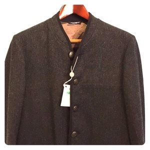 DOLCE & GABBANA Men’s Military Style Blazer EU 46